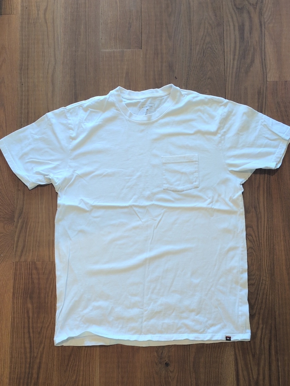 Quicksilver Classic Pocket Crewneck T-Shirt - White
